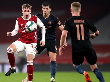 Goleada y clasificación del Manchester City contra Arsenal