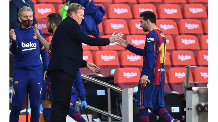 Koeman respalda a Messi