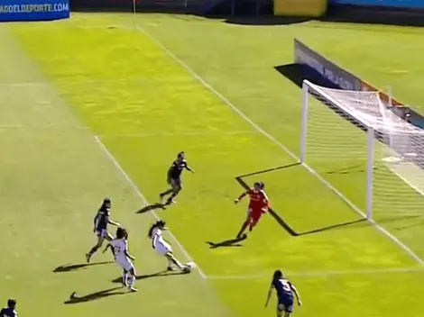 El golazo de rabona del Chago a la U en la final femenina