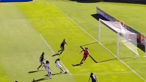 El golazo de rabona de Santiago Morning en la final femenina contra la U.