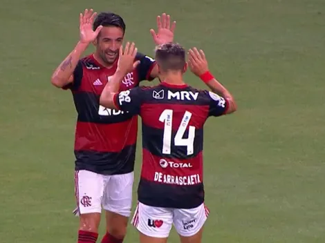 ¡Con golazo de Isla! Flamengo vence en la agonía al Bahía