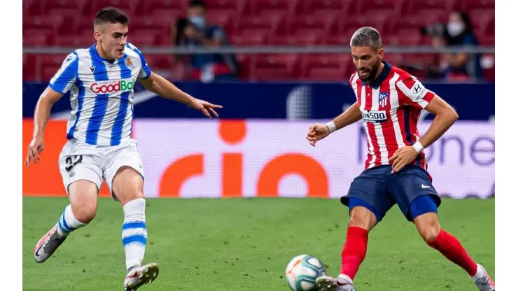 El Atlético es puntero de La Liga y la Real Sociedad es segundo.