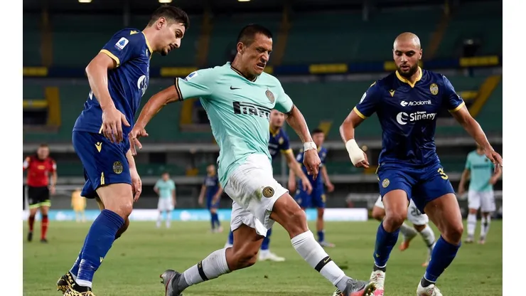 Alexis Sánchez sigue en duda en el Inter.