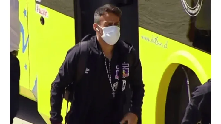 Jorge Valdivia llega con Colo Colo a San Carlos de Apoquindo.