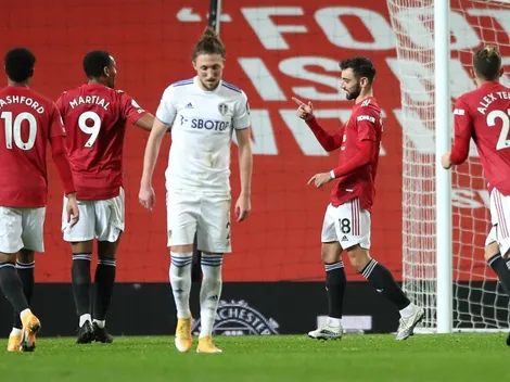 Manchester United le pasa por encima al Leeds de Bielsa
