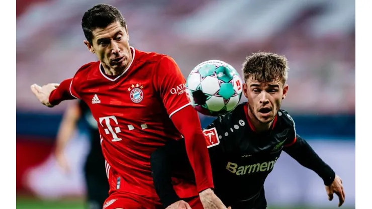 Los Bávaros ganaron en los descuentos gracias a un gol de Lewy a los 90+3.
