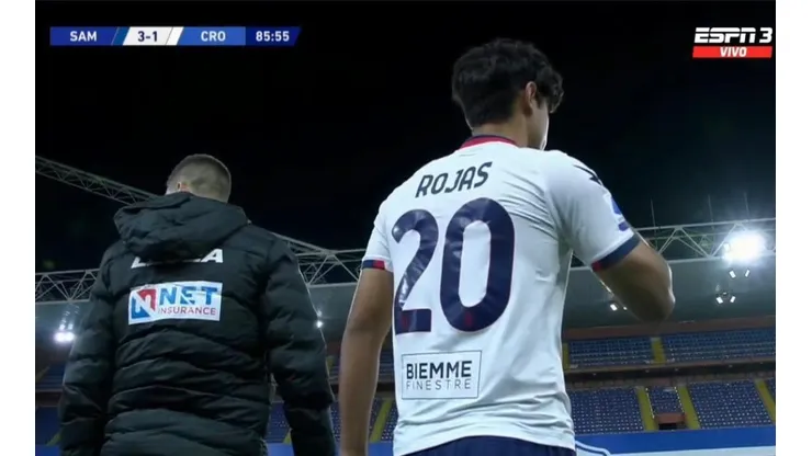Rojas debuta en el Crotone
