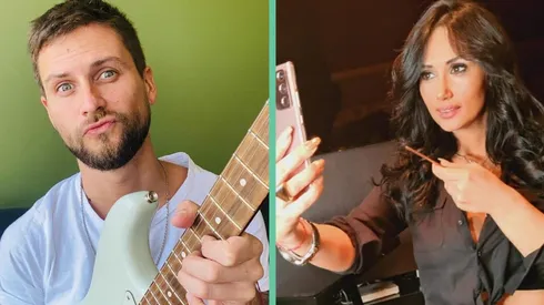 Jean Philippe Cretton y Pamela Díaz.