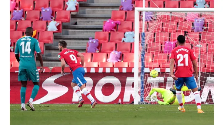 El Betis no pudo mantener su buena racha de partidos.