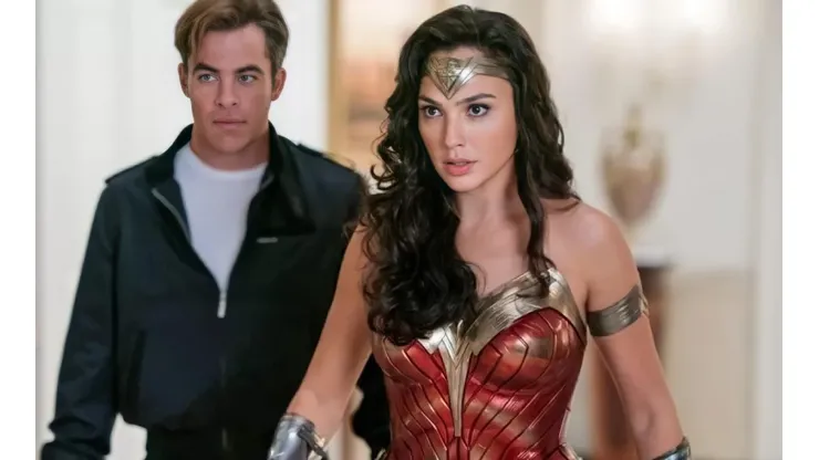 Gal Gadot junto a Chris Pine en "Wonder Woman 1984", una de las sucesoras de "Justice League".
