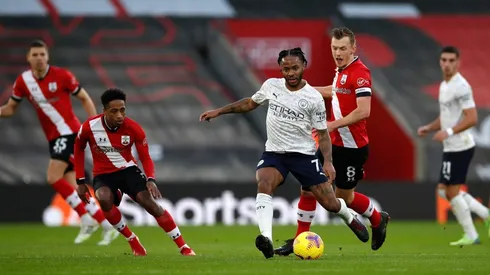 Sterling marcó el único tanto del partido