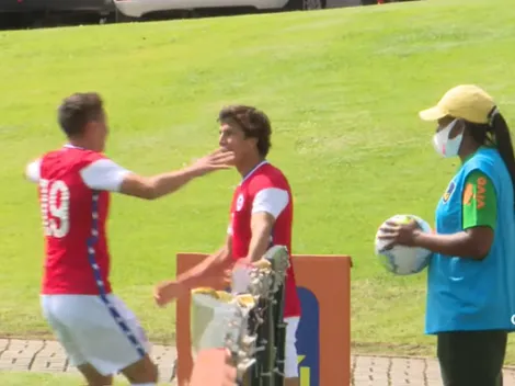 El golazo de Gonzalo Tapia para la Roja sub 20 ante Brasil