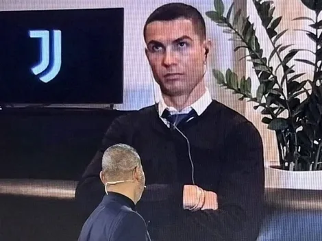 La cara de Cristiano Ronaldo amurrado por premio The Best