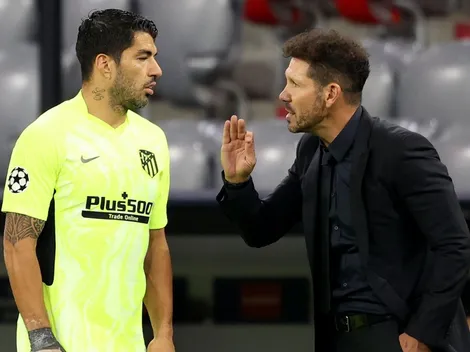 El Cholo Simeone se echa la culpa por el bajo nivel de Luis Suárez