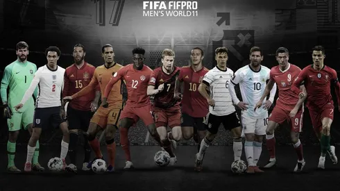 El equipo ideal del 2020 escogido por FIFPro en los The Best de la FIFA.