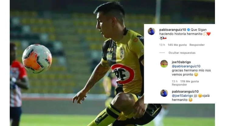 Abrigo respondió a Aránguiz y dejaron la grande en redes sociales