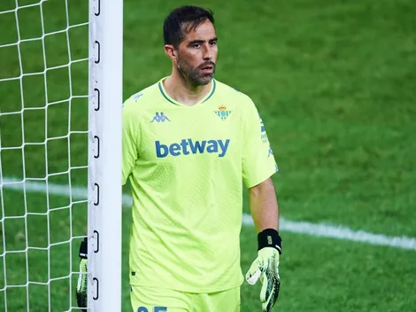 Claudio Bravo fue figura en la clasificación del Betis en Copa del Rey