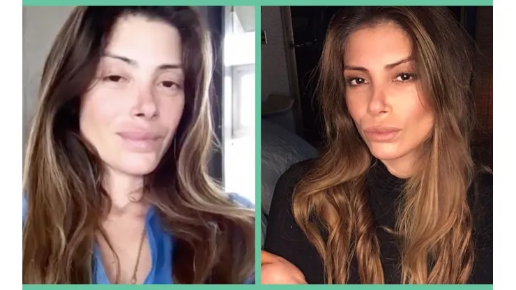 Dos momentos de la misma Roxana Muñoz.