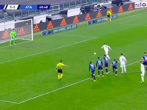 ¡No es su noche! CR7 erra el penal de la victoria ante Atalanta