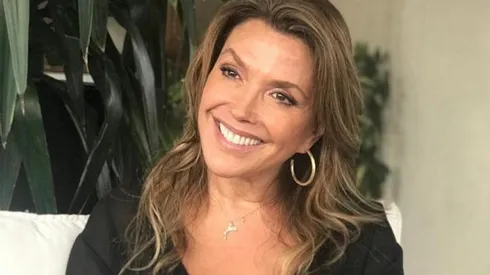 La actriz fue invitada al live Pancho Saavedra