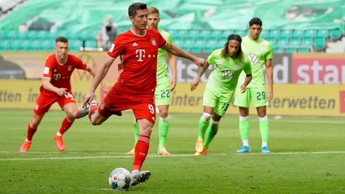Robert Lewandowski es el goleador de la Bundesliga con 13 tantos.