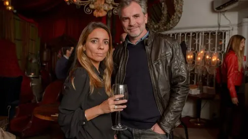 Álvaro Rudolphy y su esposa Catalina Comandari.