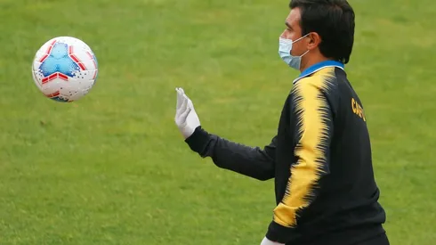 Juan José Ribera en la banca de Coquimbo Unido