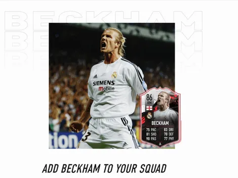 Cobra a David Beckham gratis en Ultimate Team de FIFA 21