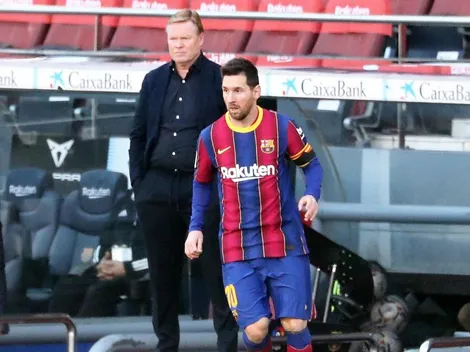 Koeman: "No vamos a encontrar otro que dé tanto como Messi"