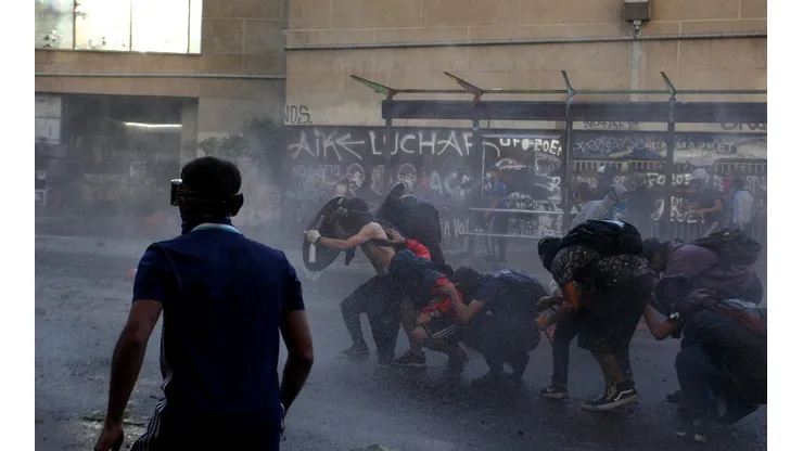 Dia 59 de manifestaciones en Plaza Italia