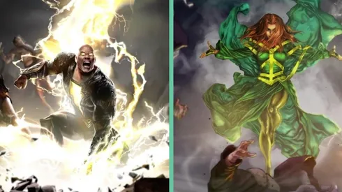 Black Adam y Cyclone en los cómics.