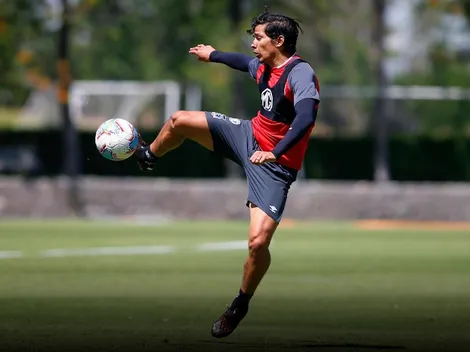 Video: Mati Fernández se luce con un golazo en el entrenamiento