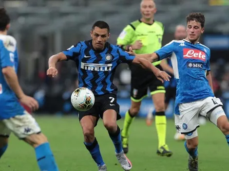 Los de Conte van quieren seguir a la caza del Milan sin los chilenos