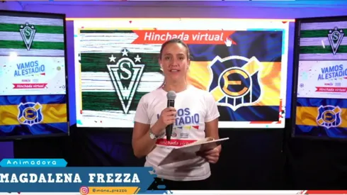 Magdalena Freeza fue la encargada de llevar adelante cada una de las actividades de Vamos al Estadio de este fin de semana con el Clásico Porteño.