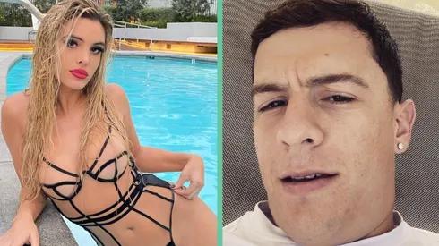 La influencer Lele Pons y el cantante Guaynaa.