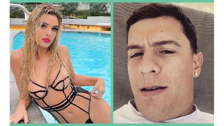 La influencer Lele Pons y el cantante Guaynaa.