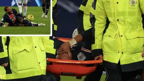 El PSG aún no entrega un informa oficial del alcance de la lesión del brasileño.