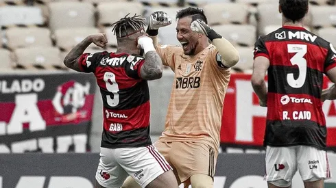 Flamengo festeja ante Santos