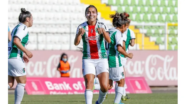 Verónica Riquelme fue la goleadora de Palestino ante Everton, el que le dio el paso a las árabes a la semifinal del Campeonato Femenino de Transición 2020.