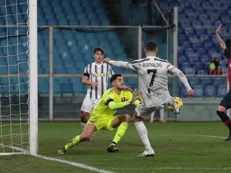 Con doblete de CR7 la Juventus vence a domicilio al Genoa