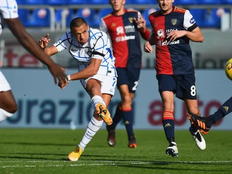 Prensa italiana pone en duda la presencia de Alexis ante Napoli