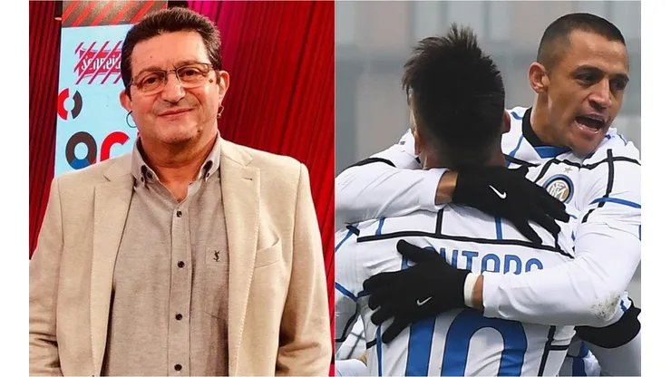 Vito de Palma elogió las cualidades de Alexis Sánchez y planteó sus diferencias con Lautaro Martínez