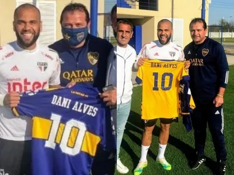 Dani Alves aclara: "Nunca he planeado jugar en Boca Juniors"