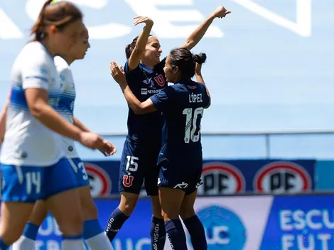 La U le ganó el clásico a la UC: invictas a semifinales