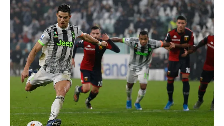 Cristiano viene con todo en el Calcio.