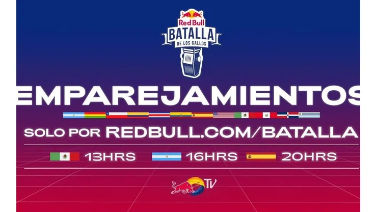 Cuadro de la Final Internacional de Batalla de los Gallos