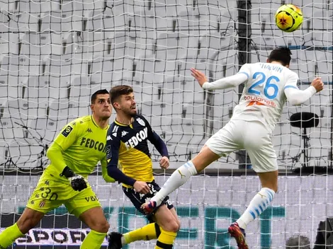 Maripán ingresa en la derrota de Mónaco ante Marsella