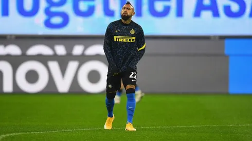 Arturo Vidal fue confirmado como baja del Inter contra Cagliari.