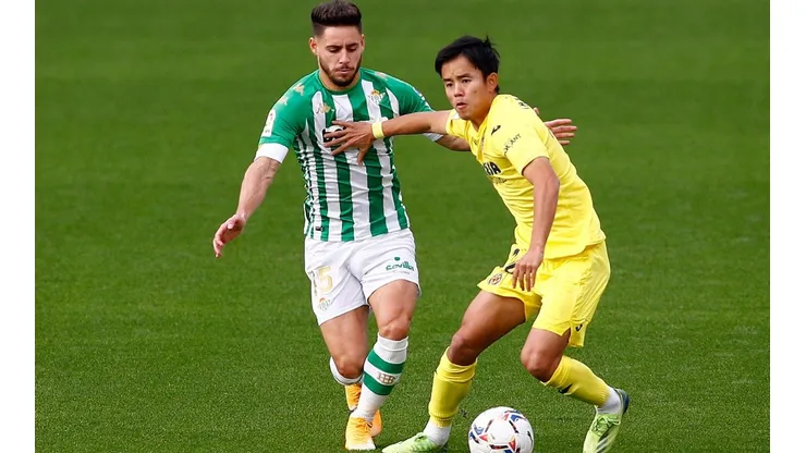 Kubo ante el Betis