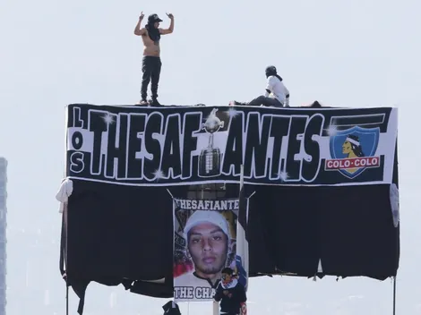 Garra Blanca intimida al plantel de Colo Colo en el Monumental